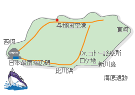 小浜島の地図